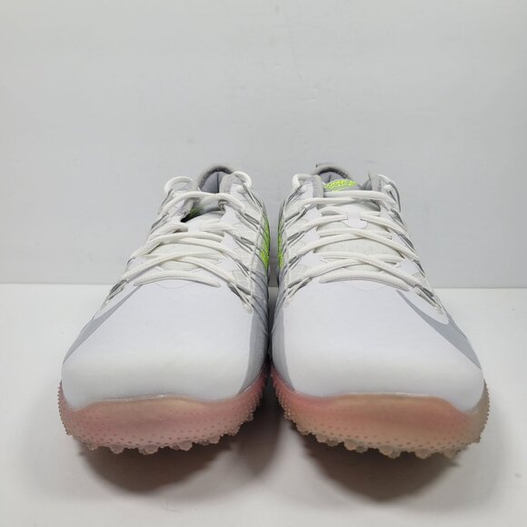Nike Alpha Huarache 7 Pro TF Lax Men's White Gray Shoes CJ0235-101 US Sz 13 NWB - Picture 5 of 9